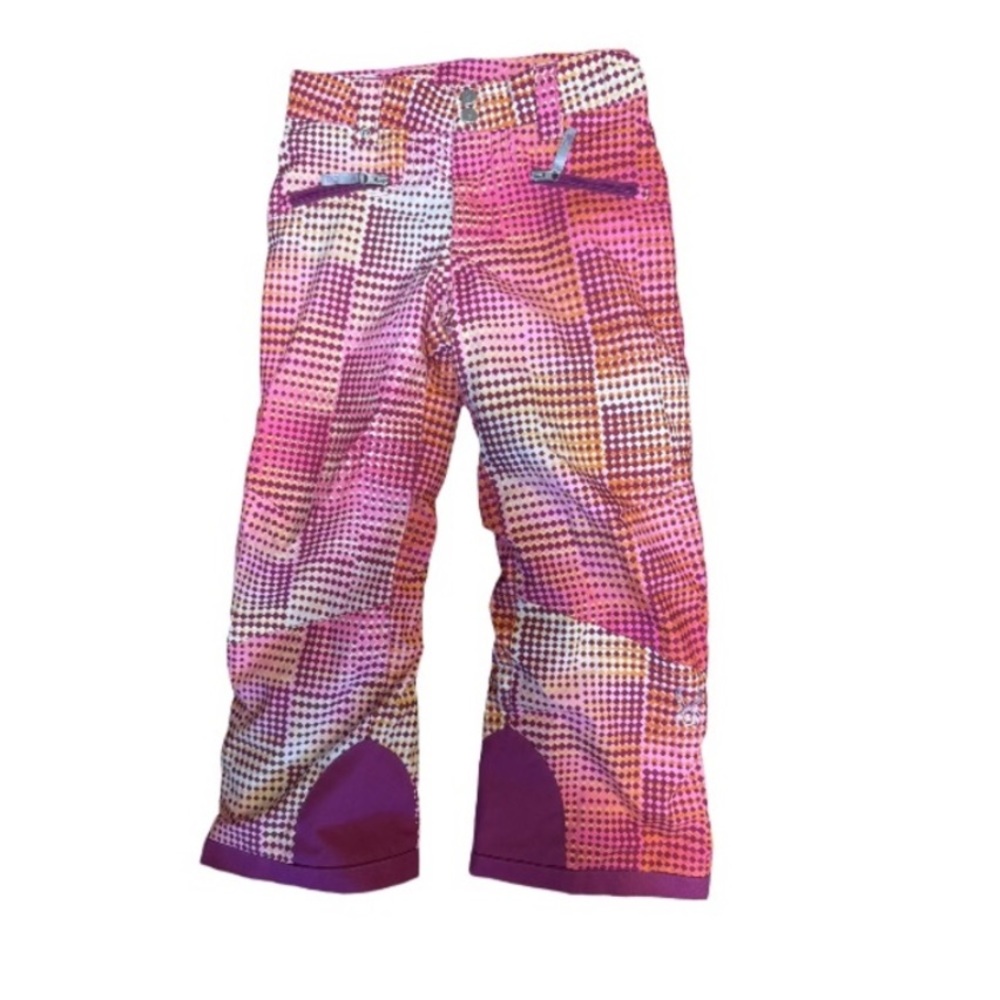 Spyder Colorful Geometric Patterned Snow Pants 8